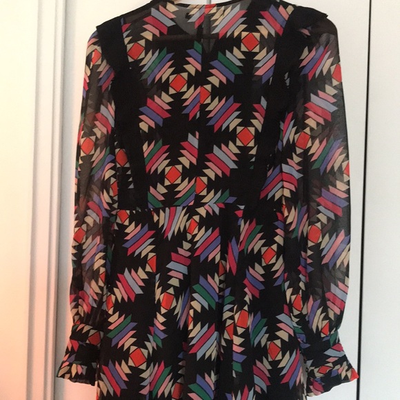 Sfera Collection Southwestern Aztec, Light Flowy Dress, Size Medium - Picture 9 of 14